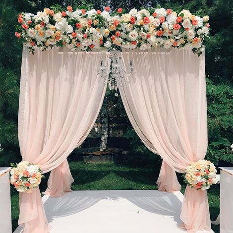 Garden Metal Flower Frame 9M x 3M Wedding Backdrop Stand Pipe and Drape System Christmas Party Decor (1/5)