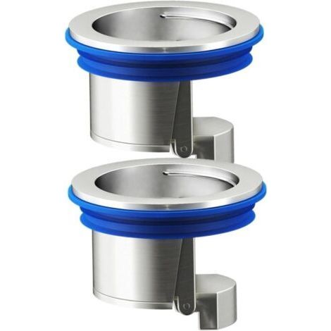 Anti-odeurs Siphon De Sol Anti-refoulement Siphon De Sol Anti-refoulement 2 Pièces Core Douche Drain Anti-Retour Bouchon De Vidange Bouchon De Vidange Égout Attrape-Cheveux pour Cuisine Salle De Bain (1/4)
