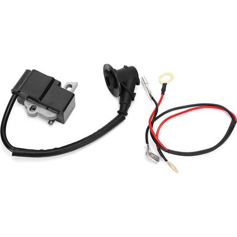 Lot de 2 bobines d'allumage haute tension compatibles avec tronçonneuses MS361, accessoires moteur durables pour coupe précise. (1/5)