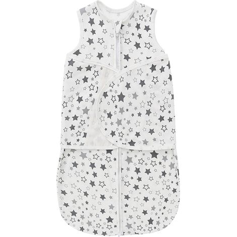 Sac De Sommeil Pour Bébé - En Coton Bio Certifié - Fermeture Éclair Bidirectionnelle - Ajustable En 3 Points - Conforme À La Santé Des Hanches - 1 Pièce (1/5)