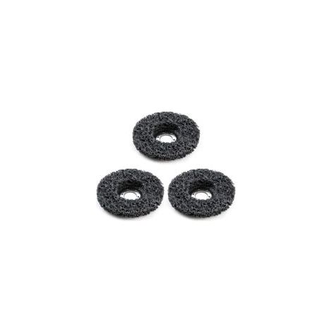 Disco abrasivo, 115 x 22 mm, per smerigliatrice angolare, per rimuovere vernice e ruggine, 3 pezzi - Crezuo