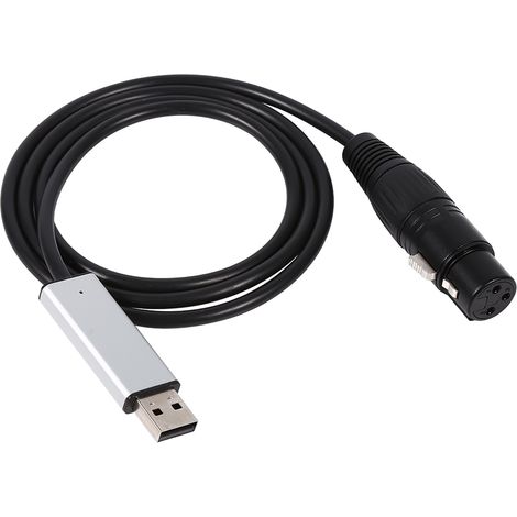 Adaptateur mini USB vers DMX, contrôleur DMX512, contrôleur d'éclairage scénique, variateur d'ordinateur (1/5)
