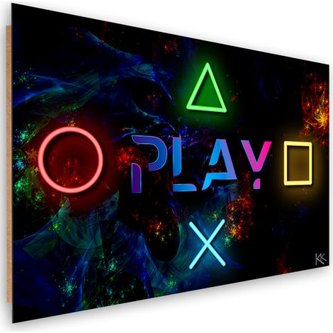 Quadro deco panel, Riproduci iscrizione e pulsanti per il controller - 60x40 (1/5)