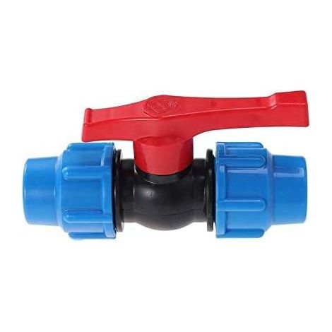 HDPE Plastic Ball Valve for 32mm Compression Pipe-