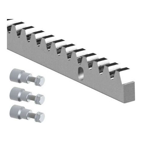 Cremagliera Acciaio Zincata 30x12 Compatibile Con Faac Delta 2 Cyclo Pratico