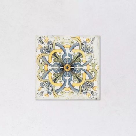 Carrelage Effet Terre Cuite COTTI D'ITALIA 34x34 cm Decoro Vietri (1/5)