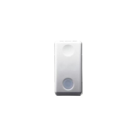 interruttore unipolare illuminabile 'sistem' 10ax 250v - bianco