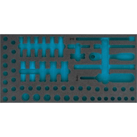 HAZET 2K-Weichschaum-Einlage 163-490L (1/3)