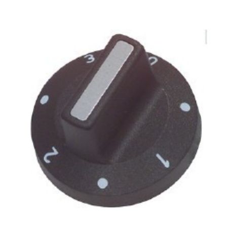Bouton de commande du four, bouton de commande en céramique, bouton rotatif à trois fonctions, bouton à quatre positions (1/5)