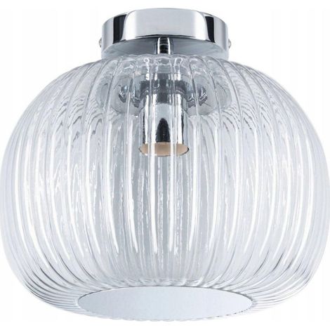 Ruya lampe de plafond chrome 25 cm (1/3)