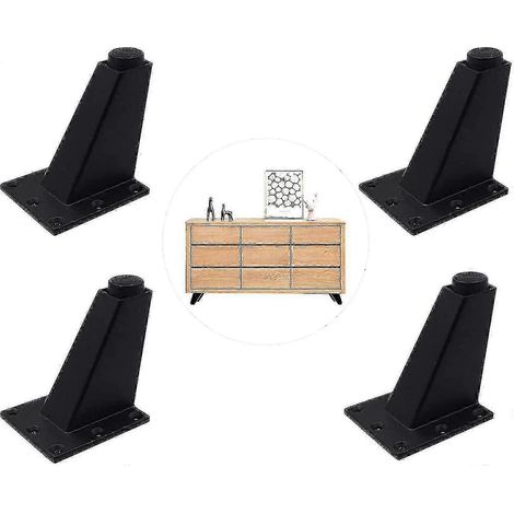 Un ensemble de meubles en quatre pièces, comprenant des pieds de table réglables, des pieds de table de cuisine, un support d'établi et des pieds de table TV, tous fabriqués en alliage d'aluminium. (1/5)