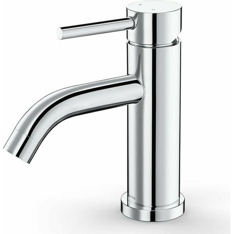 Robinet mélangeur lavabo en acier inoxydable 304 chromé – Commande monocommande, installation rapide et résistance à la corrosion