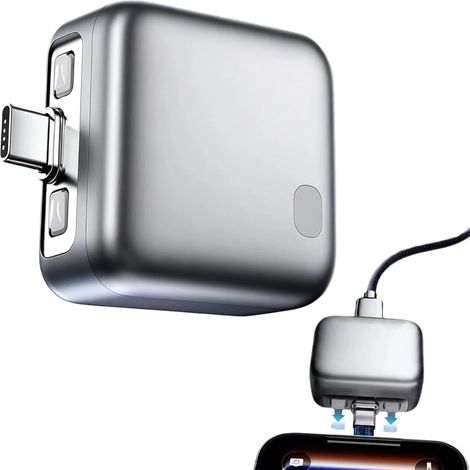 Chargeur rapide 140 W (2026) avec arrêt automatique intelligent par IA, adaptateur de charge intelligent pour câble USB-C, téléphone et ordinateur portable, protection contre l'arrêt de charge. (1/5)