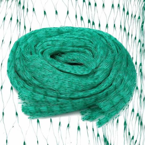 Filet de protection vert pour oiseaux, bassin de jardin et plantes, 4 x 6 m (1/5)