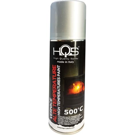Vernice Spray HQS Alte Temperature - Colore: ALLUMINIO H.T.