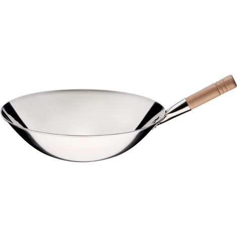 Poêle wok acier poli 400 mm - Stalgast