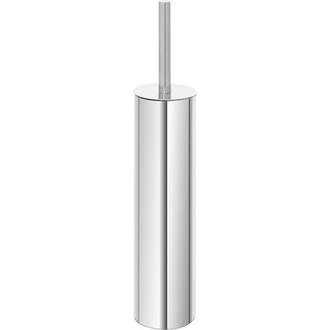 PORTA SCOPINO BAGNO PORTASCOPINO ACCIAIO INOX CROMATO SLIM PRESTIGE FERIDRAS