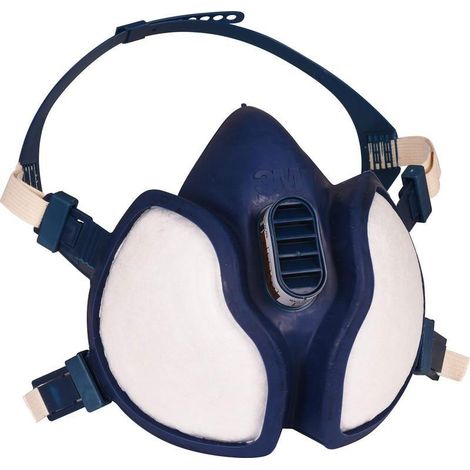 3M – Masque de protection respiratoire FFABEK1P3 R D – Protection contre vapeurs organiques et particules – Confort et étanchéité – EN 405:2001+A1:2009