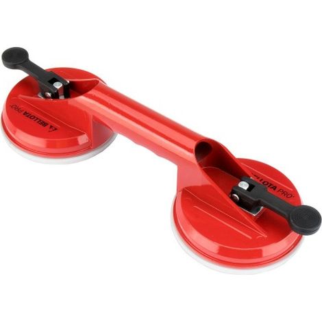 Ventosa doble BELLOTA con cuerpo de aluminio - 70 kg