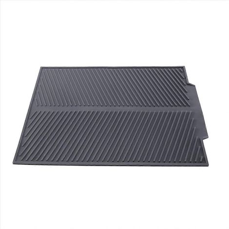Égouttoir à vaisselle en silicone gris pour grand évier (1/5)