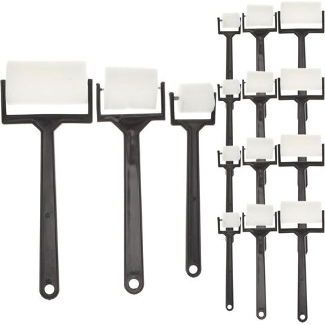 Rouleau éponge peinture, lot de 10 pour travaux manuels et artistiques, outil de bricolage et graffiti (1/5)