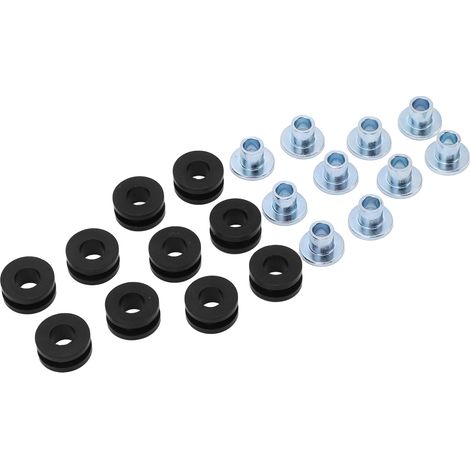 Kit di golfari per moto, carene in gomma e metallo, accessori di ricambio per Suzuki, 10 set.