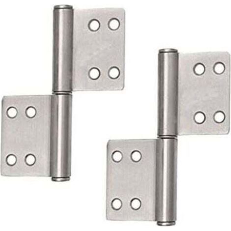 Edelstahl-Scharniere, ideal für den Innen- und Außenbereich – stabile Scharniere für Metall- und Holztüren