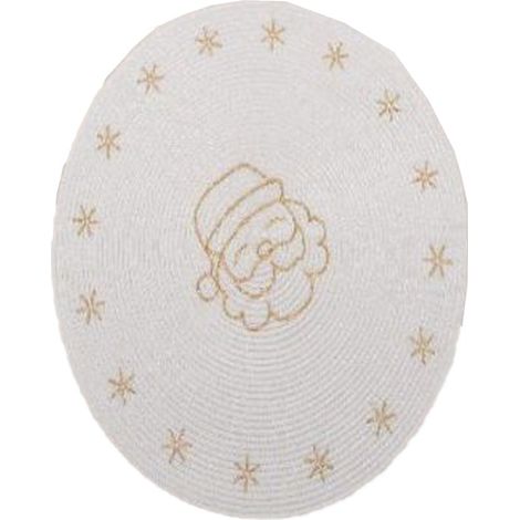 Tovaglietta in PP decorata tonda Ø 38 cm per decorazioni natalizie -Albero (1/4)