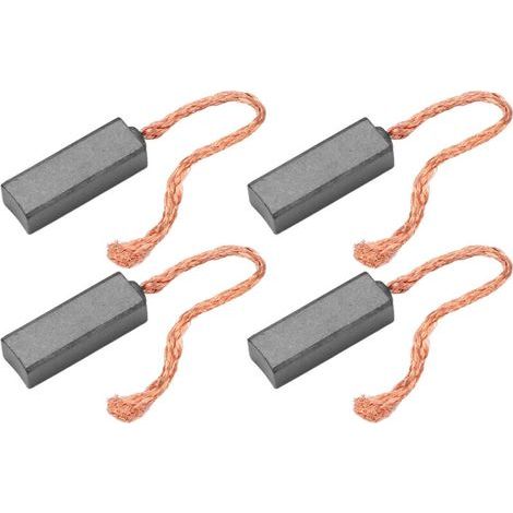 Qcwwy Lichtmaschinenregler-Bürstensatz, Metallkohlebürsten, Leitfähige Leistung für Generatoren, Passend für Px602 Modelle und Kfz-Reparaturwerkzeuge.