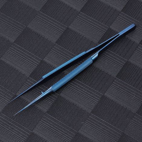 Fingerabdruckpinzette für die Handy-Reparatur, 0,15 mm feine Spitze aus Titanlegierung, geeignet für mikroskopische Eingriffe. (1/5)