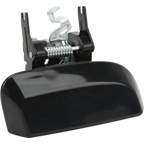 Poignée de porte extérieure arrière de voiture, ABS noir de remplacement pour Pathfinder R51 2005-2012, arrière gauche : 82607 ZP60E (1/3)