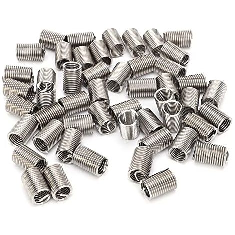 Inserts Filetés M10 x 1.5 Inox 50 Pièces Réparation Automobile (1/4)