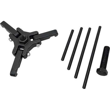 Schwingungsdämpfer-Abzieher, 3-Backen-Kurbelwellenriemenscheiben-Abzieher, Schwingungsdämpfer-Lenkradabzieher-Set für 3/8-Zoll-Vierkantantriebe (1/5)