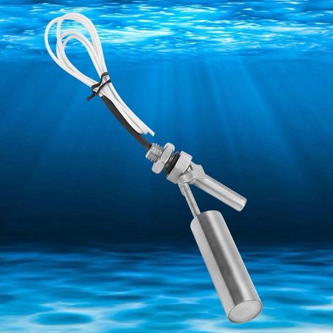 Schwimmerschalter für Flüssigkeitsstände, Edelstahl 304, 10-mm-Außengewinde, DC 0–110 V (1/5)
