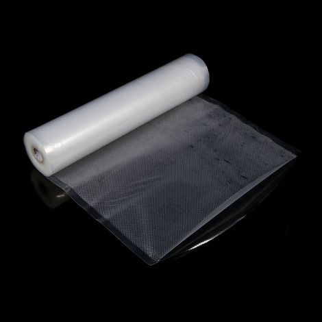Sac sous vide alimentaire 25x500cm, rouleau multi-couches haute protection, conservation longue durée, scellage étanche, pellicule résistante pour machine. (1/5)