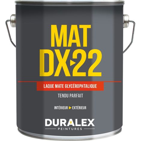 Laque mate glycérophtalique DX 22 blanc 1L - DURALEX - 105100207