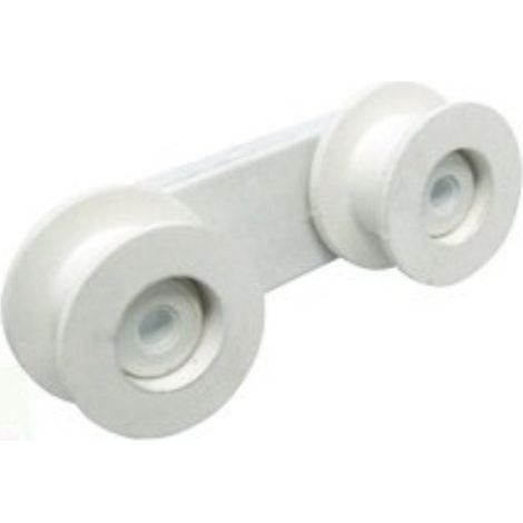 Rueda cesto lavavajillas Zanussi /Electrolux doble - 21ZN0017