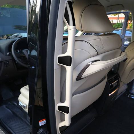 Ein Satz Zierflicken für die mittleren Türarmlehnen der Toyota Alphard und Vellfire 40er-Serie (ab Baujahr 23). (1/4)
