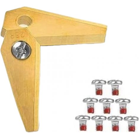 Lames de rechange pour tondeuse robot Bosch Indego, accessoires de jardin, avec vis, 9 pièces