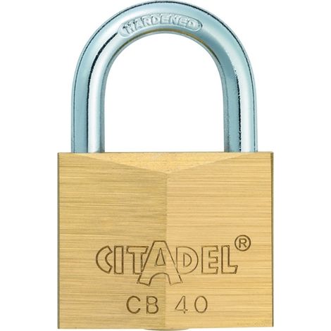 Cadenas ABUS FRANCE - Citadel CB40 laiton en 40 mm - 23834
