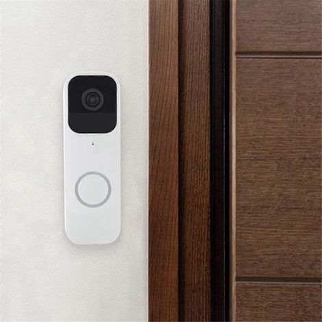 Plaque arrière de remplacement pour sonnette vidéo Blink, pièce de rechange avec accessoire de montage (blanc - lot de 2) - FFY (1/4)