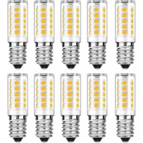Ampoule Led E14 - 5 W - 400 Lm - Blanc Froid 6000 K - Non Graduable - Pour Lustres Appliques Plafonniers - Lot de 10 (1/5)