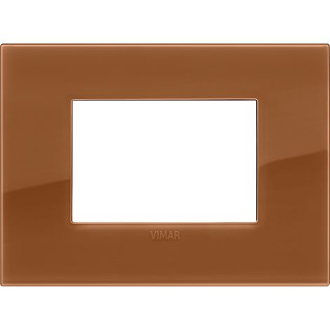 VIMAR - 19653.62 Placca Classic 3M Reflex caramel