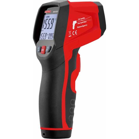 Rs Pro – Thermomètre infrarouge – Plage de mesure -50°C à +650°C – Optique 12:1 – Résolution 0,1°C pour mesures précises à distance - RS-833