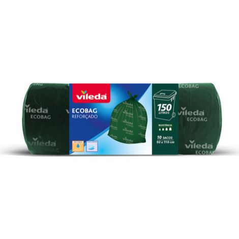VILEDA confezione da 10 sacchetti rinforzati - 150 litri