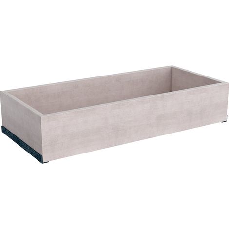 Geberit Acanto - Casier de rangement 335x69 mm, chêne 500.648.00.2 (1/3)