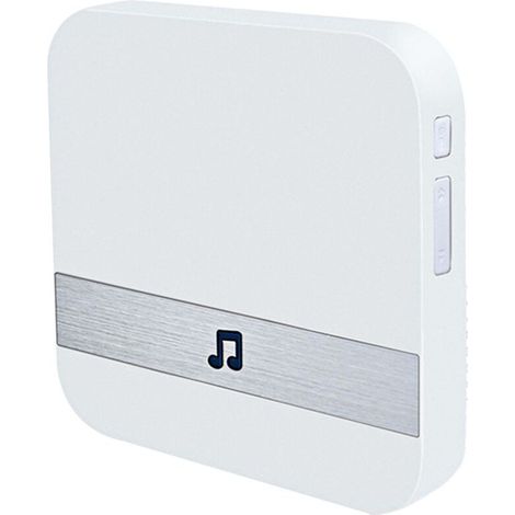 Sonnette intelligente P5 pour intérieur, compatible protocole 433MHz, récepteur sans fil, installation facile (1/5)