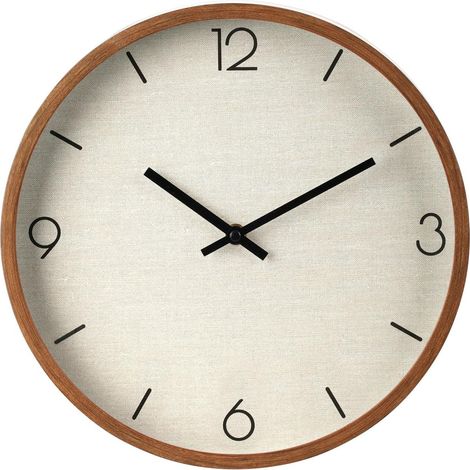 Reloj de pared marrón de 29,5 cm (1/3)