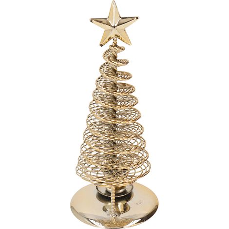 Sapin de Noël en métal, porte-bougies chauffe-plat, ornement de style arabe pour la maison (1/5)