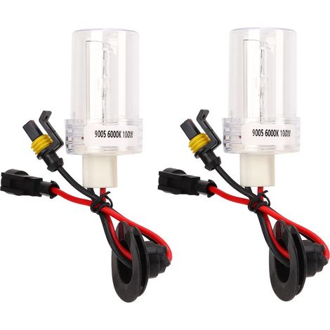 Ampoule de phare LED 100 W 6000 K, type xénon HID 9005, étanche, protection multiple, pour voitures et motos (1/3)